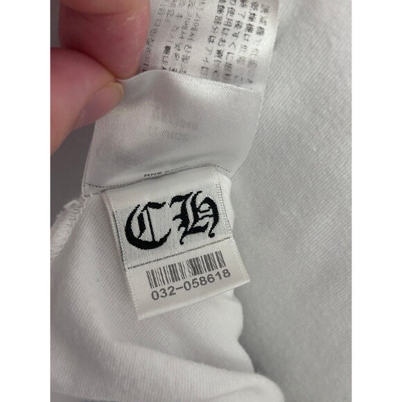 Chrome Hearts Multi-Color Cross Cemetery long-sleeve T-shirt in white Large - Picture 11 of 11